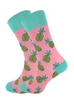 Dames Sokken Cadeau Dames Sokken - Cool Socks  Roze | cool socks | 9772