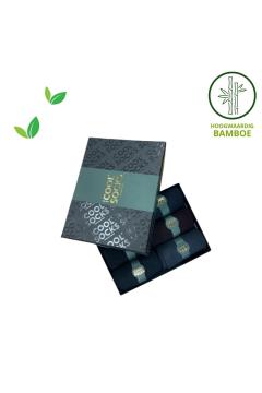 Sokken Heren Classic Bamboe Set van 3 paar 6 paar Giftbox | heren sokken | 9418