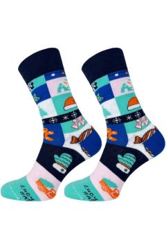 Kerstsokken - Heren - Dames Sokken - Socks Multi Colour | kerstsokken | 9777